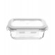 Pote 370ml Hermético De Vidro Com Tampa